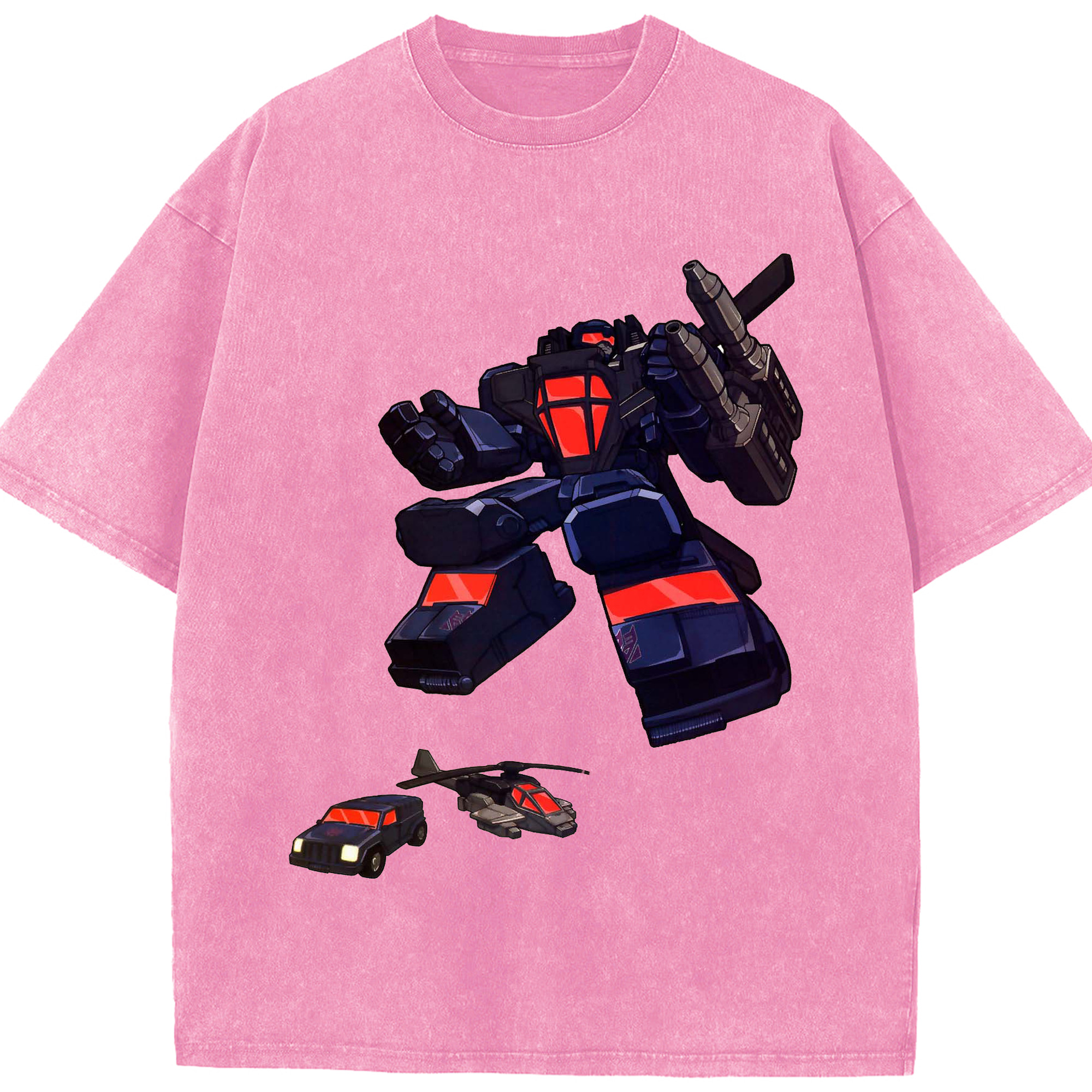 （画像用）  綿100% ヴィンテージ風 半袖Tシャツ（フロントプリント）